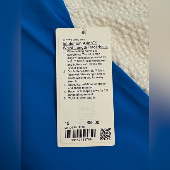 Lululemon Racerback 💙 - Picture 2 of 4